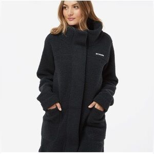 Columbia Panorama Long Sherpa Fleece jacket size Medium